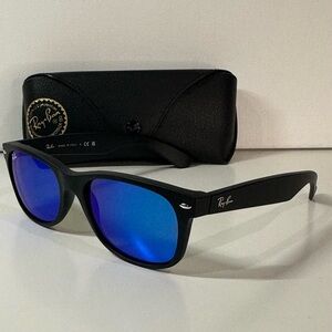 Ray-Ban RB2132 New Wayfarer Mirrored Sunglasses